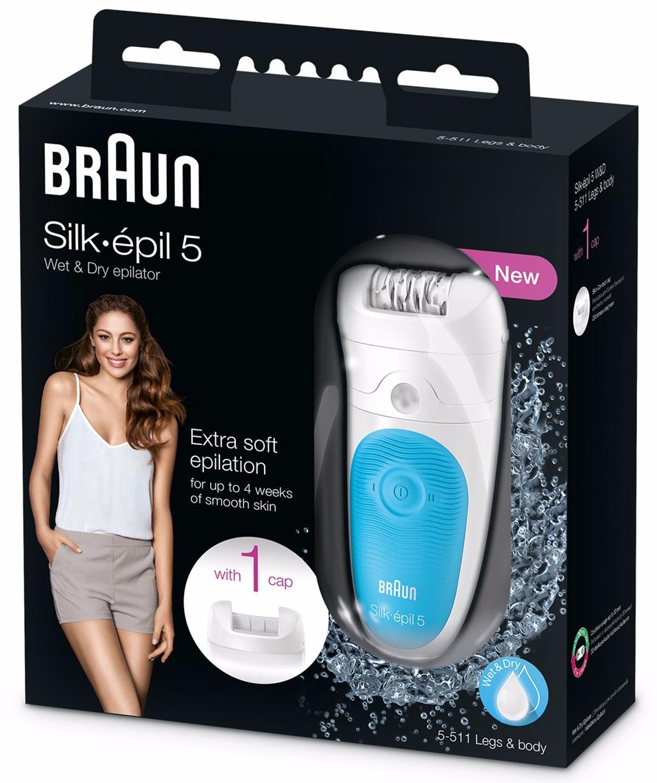 Купить Эпилятор BRAUN 5-511 Silk-epil 5 Wet and Dry — Фото 4