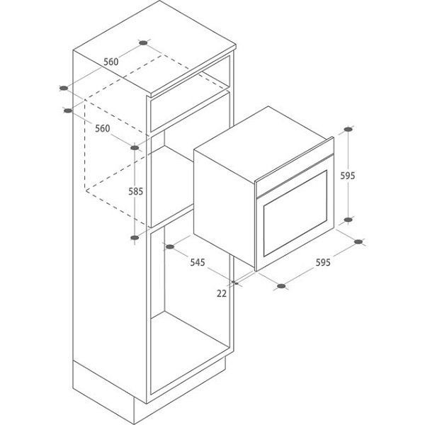 Купить Газовый духовой шкаф CANDY FLG 202/1 N — Фото 2