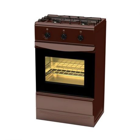 Газовая плита TERRA GER 5204 Br																		 — описание, фото, цены в интернет-магазине PT Stores