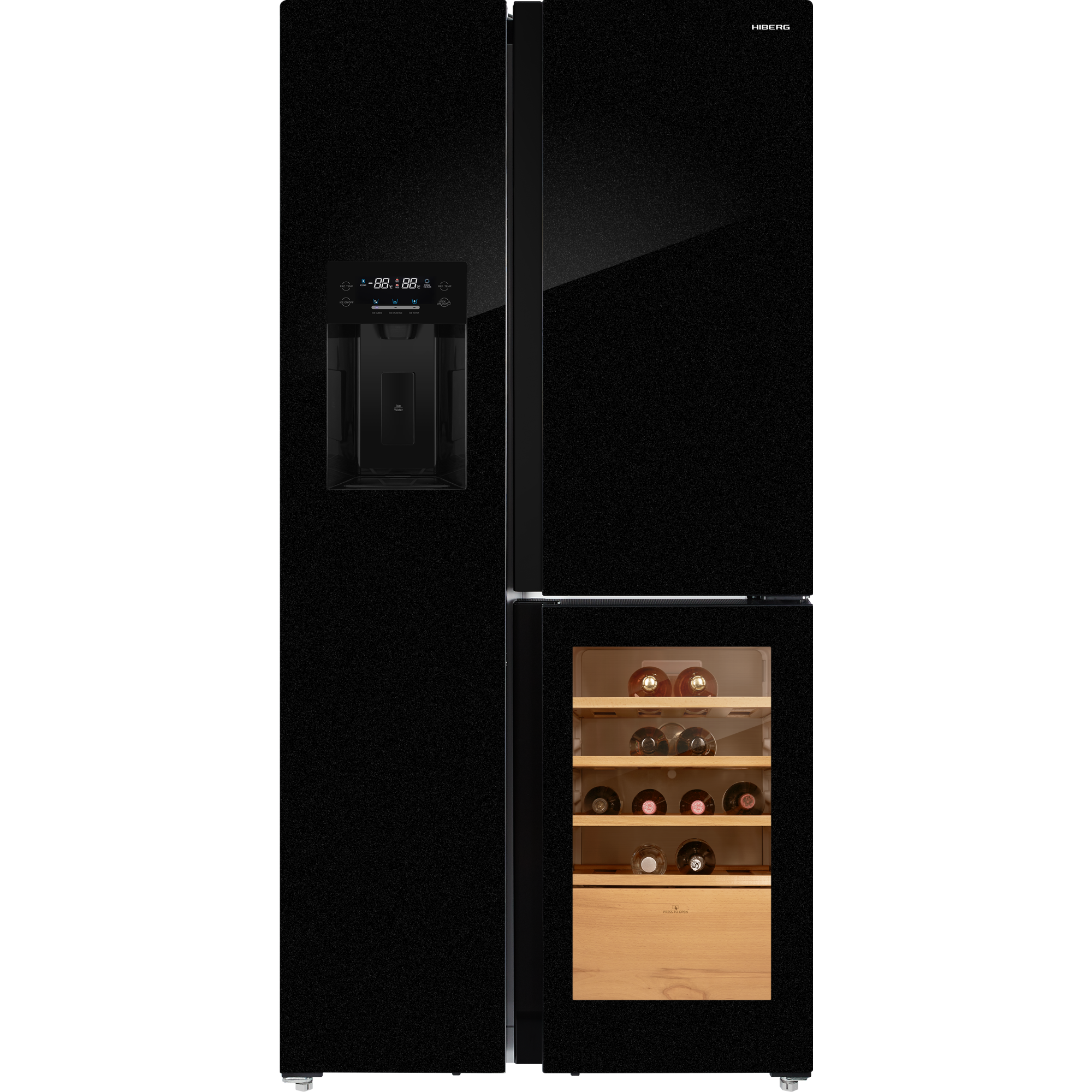Холодильник HIBERG i-RFS 750G B																		 — описание, фото, цены в интернет-магазине PT Stores