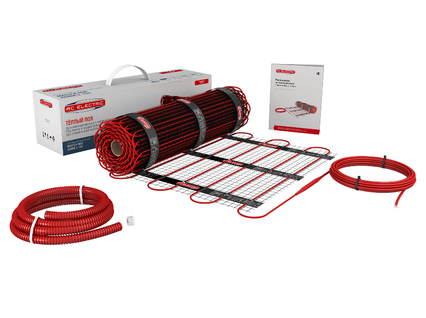 Тёплый пол AC ELECTRIC ACMM 2-150-9 (комплект теплого пола)																		 — описание, фото, цены в интернет-магазине PT Stores