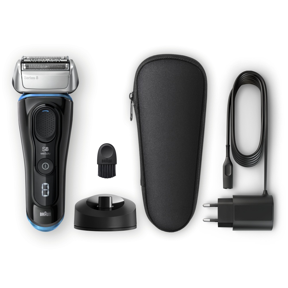 Электробритва BRAUN 8345s black																		 — описание, фото, цены в интернет-магазине PT Stores