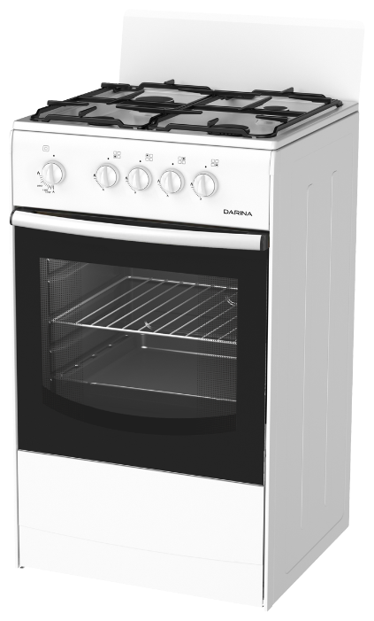 Газовая плита ДАРИНА S GM 441 001 W Т8																		 — описание, фото, цены в интернет-магазине PT Stores
