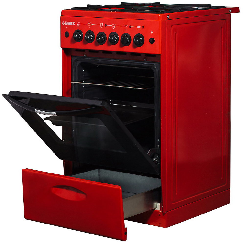Комбинированная плита REEX CGE-531 ecRd																		 — описание, фото, цены в интернет-магазине PT Stores