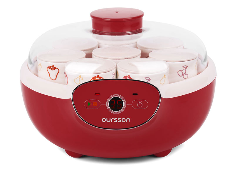 Йогуртница Oursson FE1105D/RD																		 — описание, фото, цены в интернет-магазине PT Stores