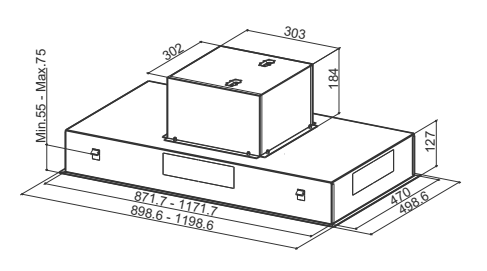 Купить Вытяжка встраиваемая FABER HEAVEN 2.0 X FLAT A120 — Фото 4