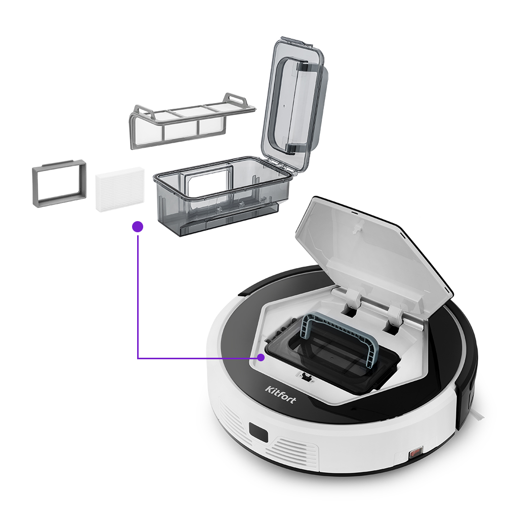 Купить Робот-пылесос Kitfort КТ-553 — Фото 5