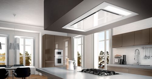 Купить Вытяжка встраиваемая FABER HEAVEN GLASS 2.0 WH A90 — Фото 2