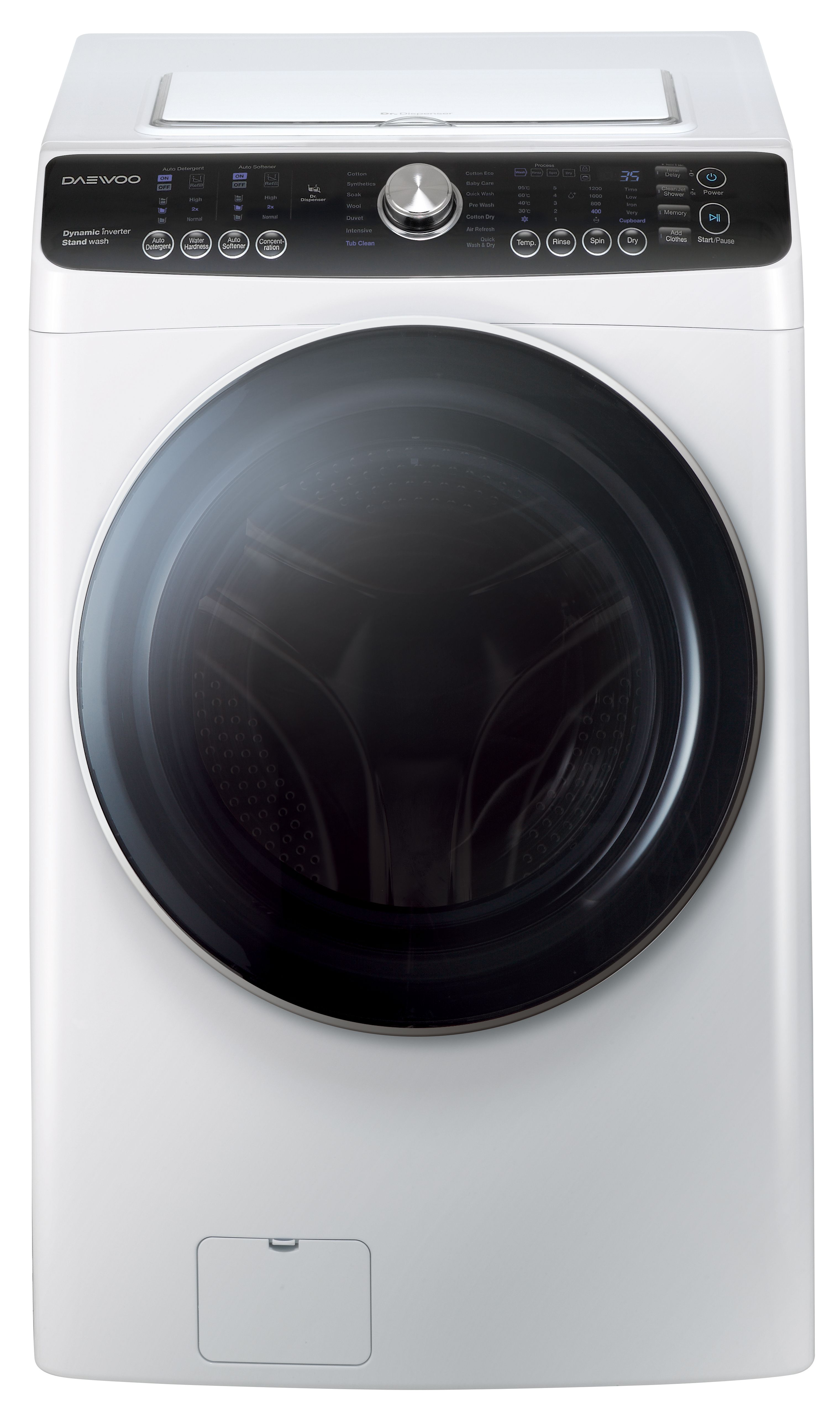 Стиральная машина Daewoo Electronics WMD-HWU12W2P																		 — описание, фото, цены в интернет-магазине PT Stores