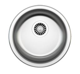 Мойка Zigmund & Shtain Kreis 435.6 Satin (Сифон)																		 — описание, фото, цены в интернет-магазине PT Stores