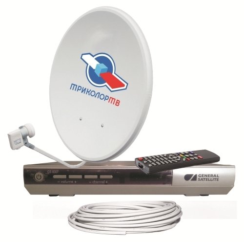 Купить Комплект спутникового ТВ ТРИКОЛОР Full HD GS-8307 — Фото 2