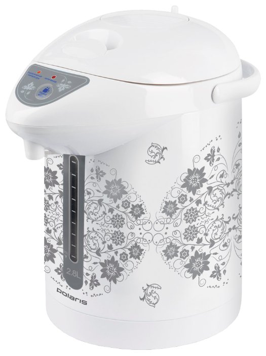 Термопот POLARIS PWP 2819 белый/серый																		 — описание, фото, цены в интернет-магазине PT Stores