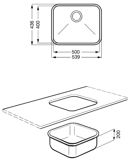 Купить Мойка SMEG SMEG UM50 — Фото 2