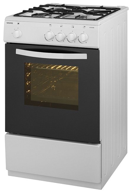 Газовая плита Vestel VCG55W																		 — описание, фото, цены в интернет-магазине PT Stores
