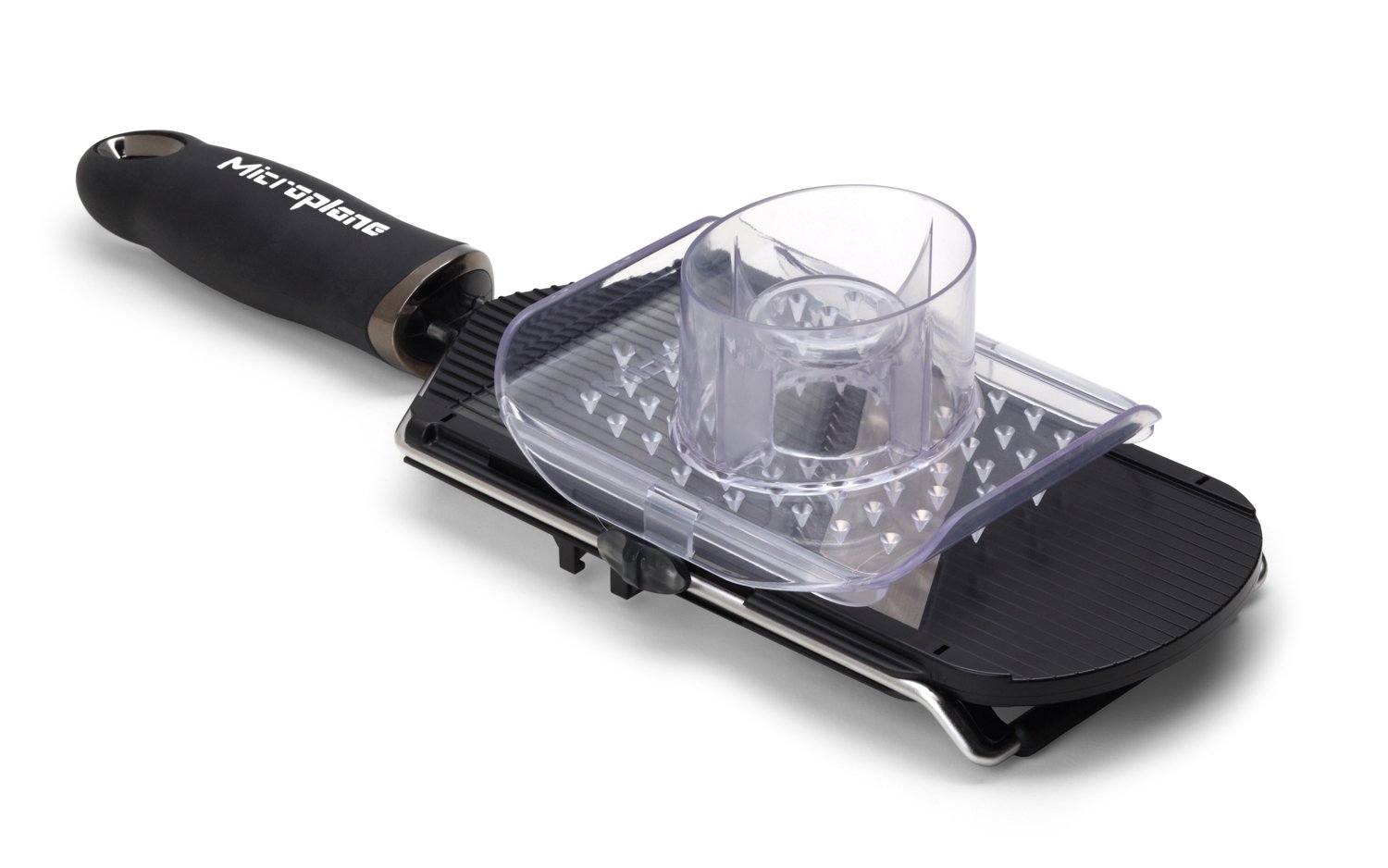 Купить  MICROPLANE Терка-слайсер (со сменной гребенкой),цвет: черный — Фото 4