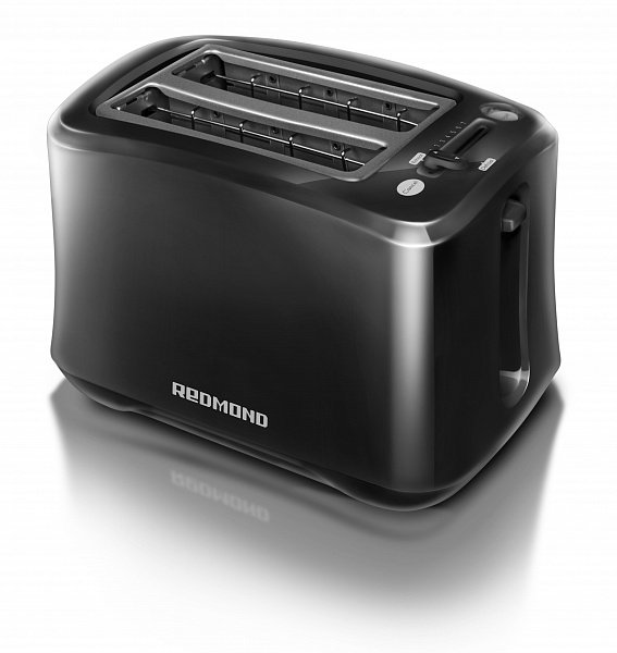 Тостер Redmond RT-407-E, черный																		 — описание, фото, цены в интернет-магазине PT Stores