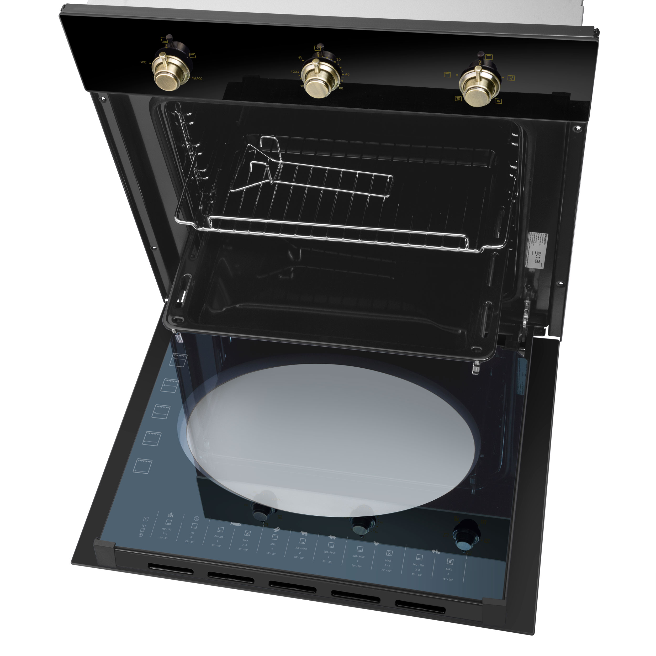 Купить Газовый духовой шкаф MAUNFELD EOGC604RBG.MT — Фото 15