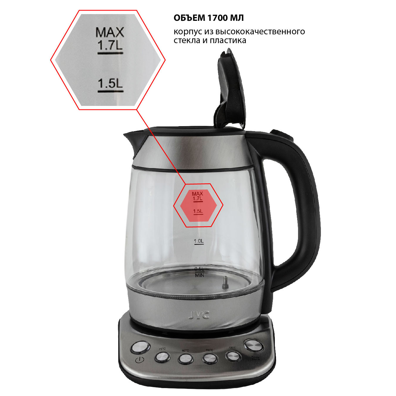 Купить Чайник JVC JK-KE1825 — Фото 4