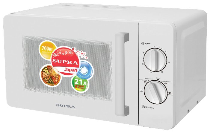 Микроволновая печь SUPRA MWS-2103MW																		 — описание, фото, цены в интернет-магазине PT Stores