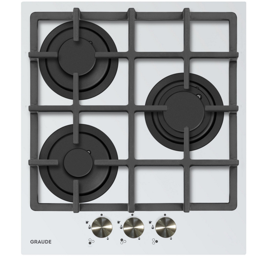 Газовая варочная панель GRAUDE GS 45.1 W																		 — описание, фото, цены в интернет-магазине PT Stores