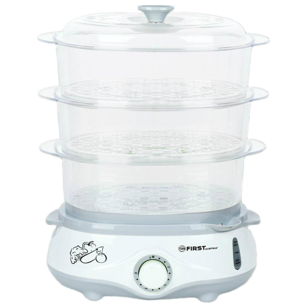 Пароварка FIRST FA-5100-2 Grey																		 — описание, фото, цены в интернет-магазине PT Stores