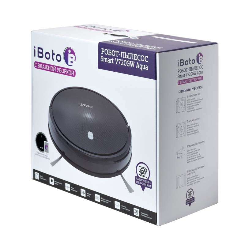 Купить Робот-пылесос IBoto Smart V720GW Aqua — Фото 4