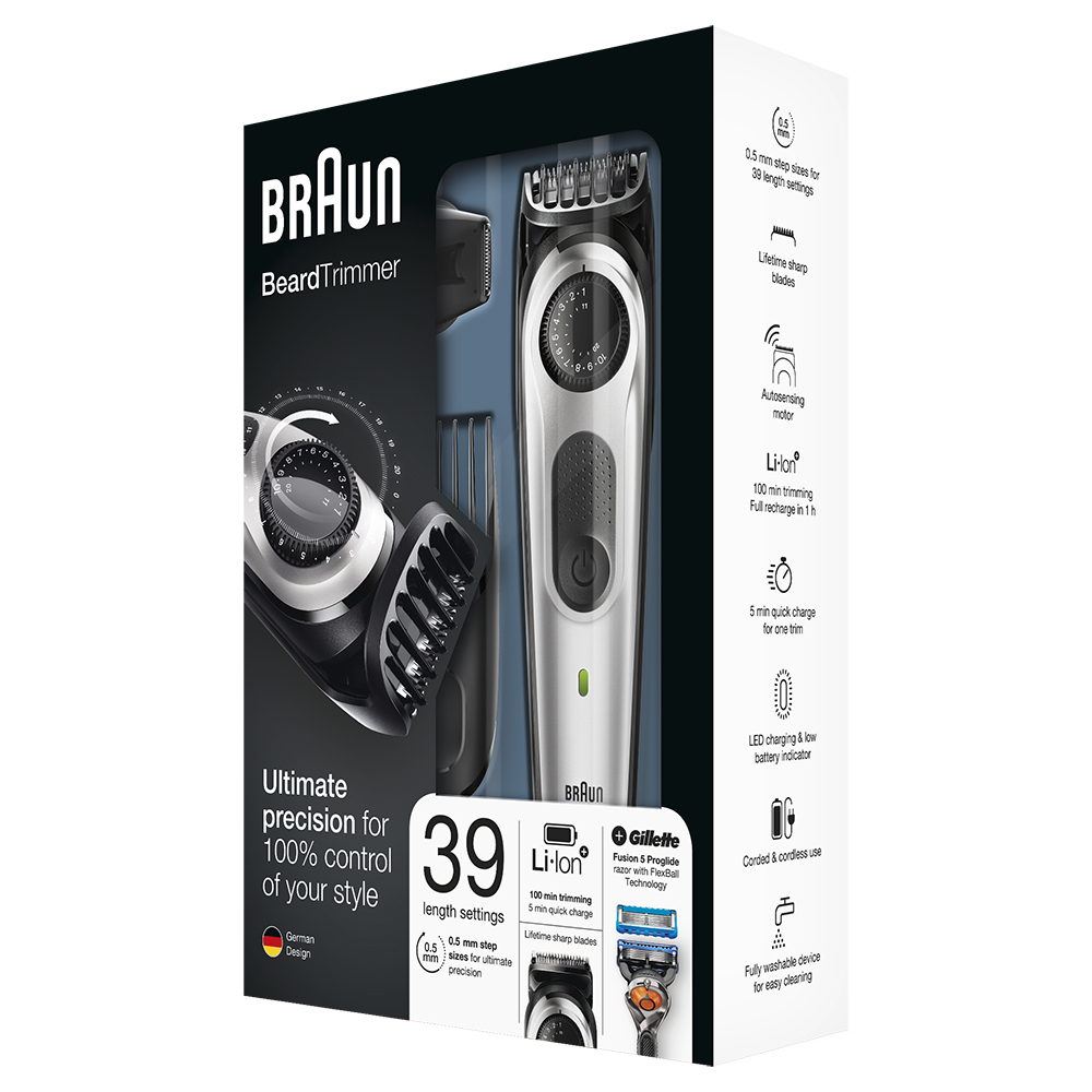 Купить Электробритва BRAUN BT5060+GIL FUS 5 PrGl Бр+2кас — Фото 2