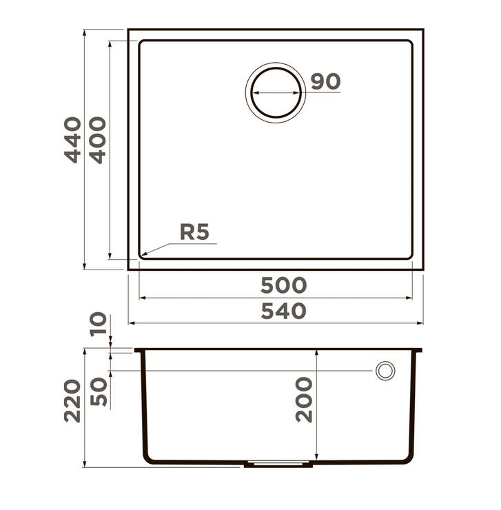 Купить Мойка OMOIKIRI Bosen 54-U-WH Tetogranit/белый — Фото 3