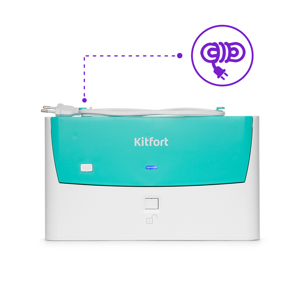 Купить Вакууматор Kitfort КТ-1512-3 белый/бирюзовый — Фото 5