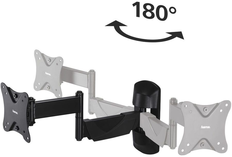Купить Кронштейн Hama Fullmotion черный — Фото 4