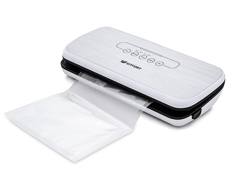 Купить Вакууматор Kitfort KT-1502-1, белый/серый — Фото 4