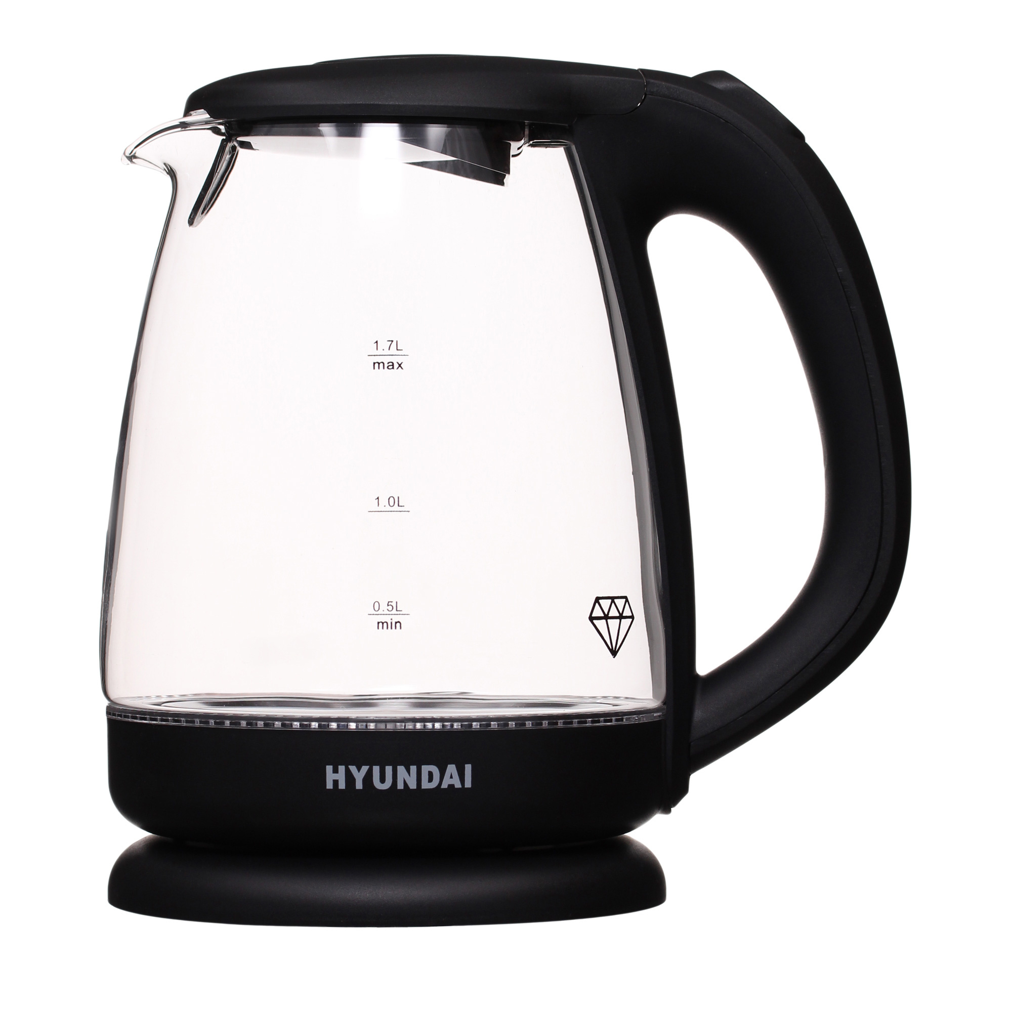 Чайник Hyundai HYK-G1001																		 — описание, фото, цены в интернет-магазине PT Stores