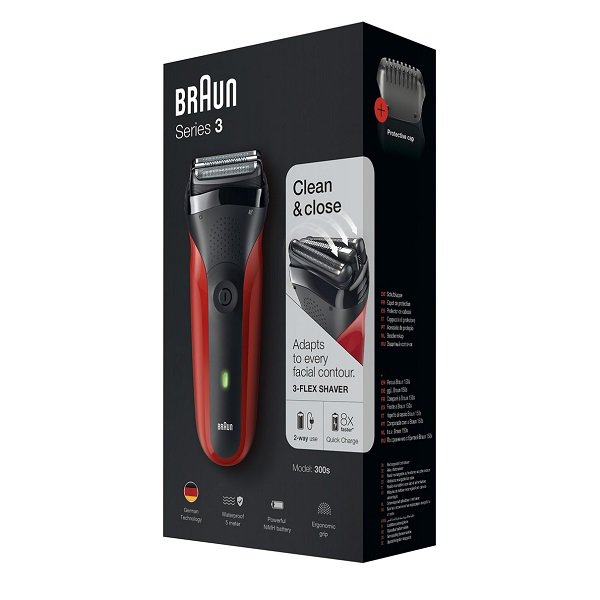 Купить Электробритва BRAUN 300 S RED — Фото 6