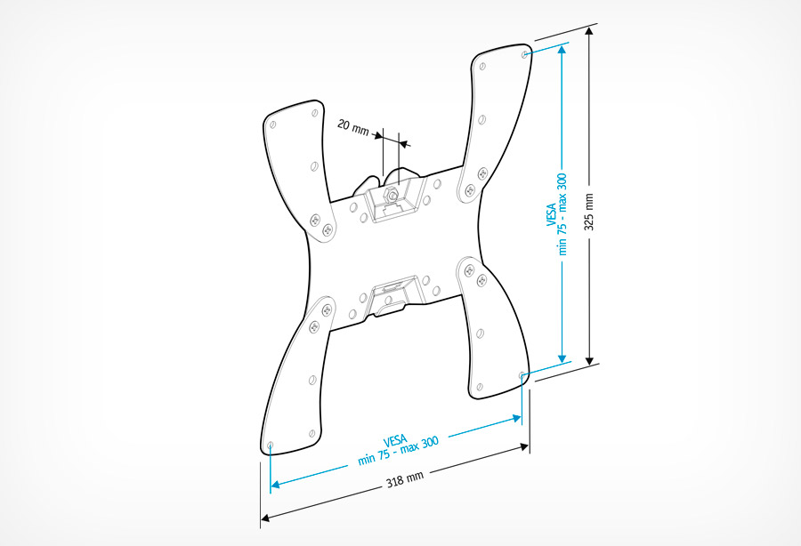 Купить Кронштейн HOLDER LCDS-5057 — Фото 3