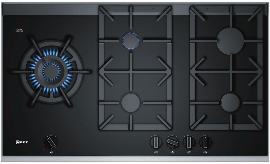 Газовая варочная панель Neff T 29TA79 N0																		 — описание, фото, цены в интернет-магазине PT Stores