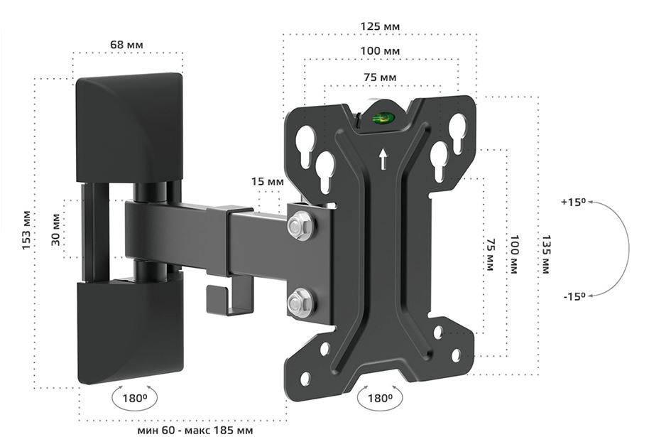 Кронштейн HARPER TVF-32																		 — описание, фото, цены в интернет-магазине PT Stores