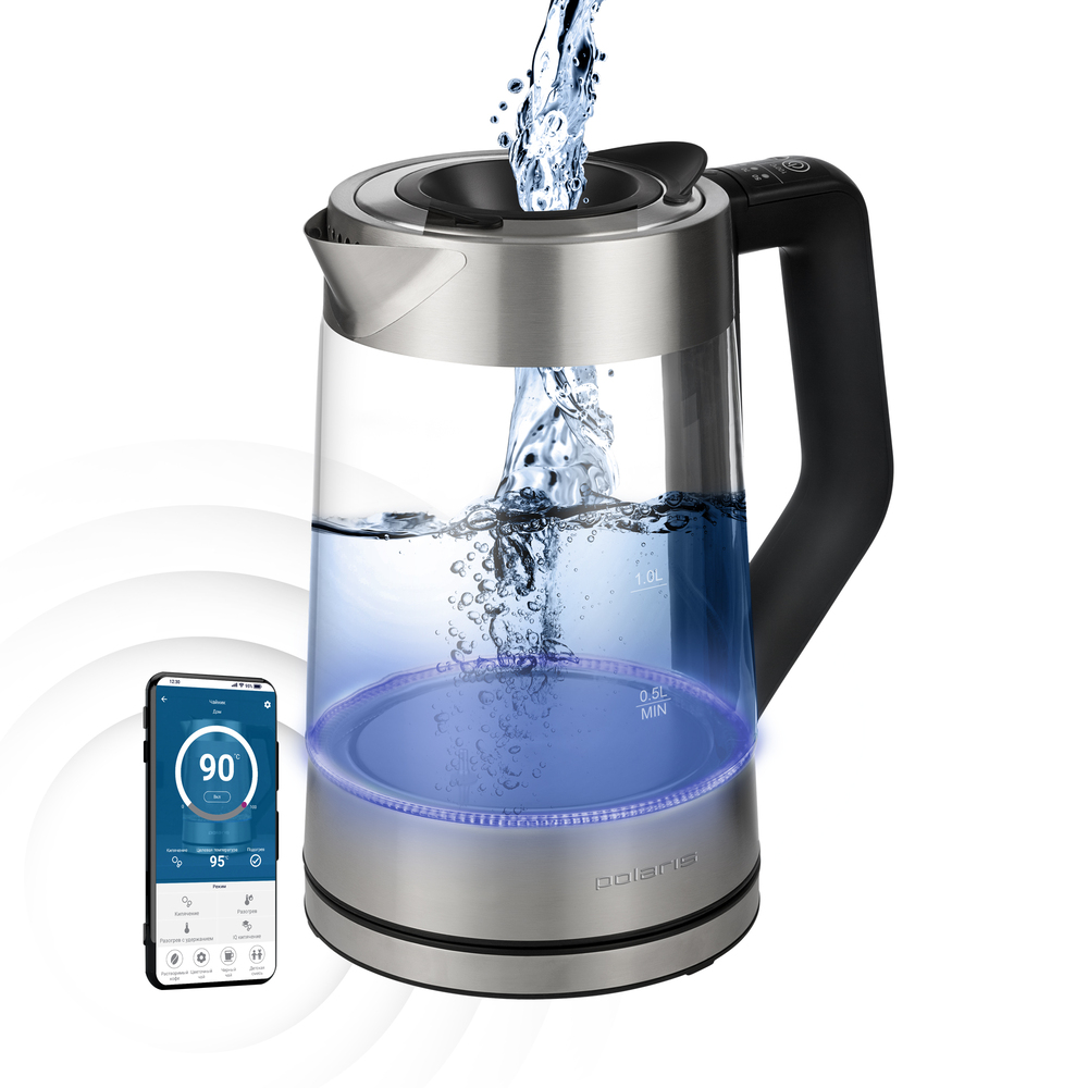 Чайник POLARIS PWK 1725CGLD																		 — описание, фото, цены в интернет-магазине PT Stores