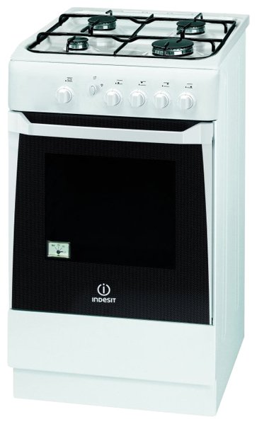 Газовая плита Indesit KNJ1G27(W)/RU																		 — описание, фото, цены в интернет-магазине PT Stores