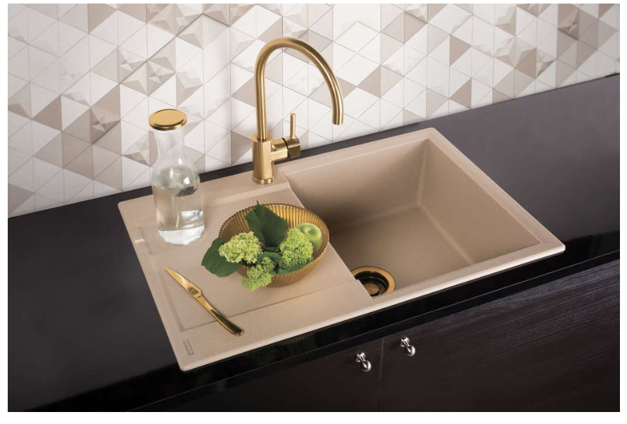 Купить Мойка OMOIKIRI Daisen 78-BE Artgranit/ваниль — Фото 2