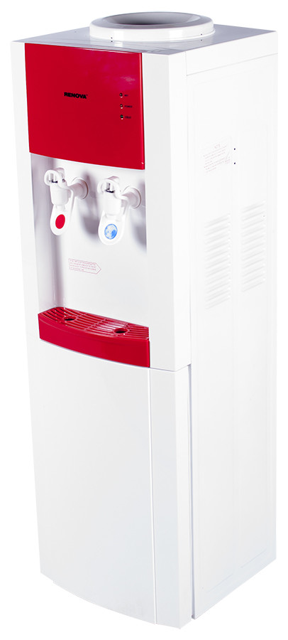 Купить Кулер для воды RENOVA DC-F17C белый/красный — Фото 4