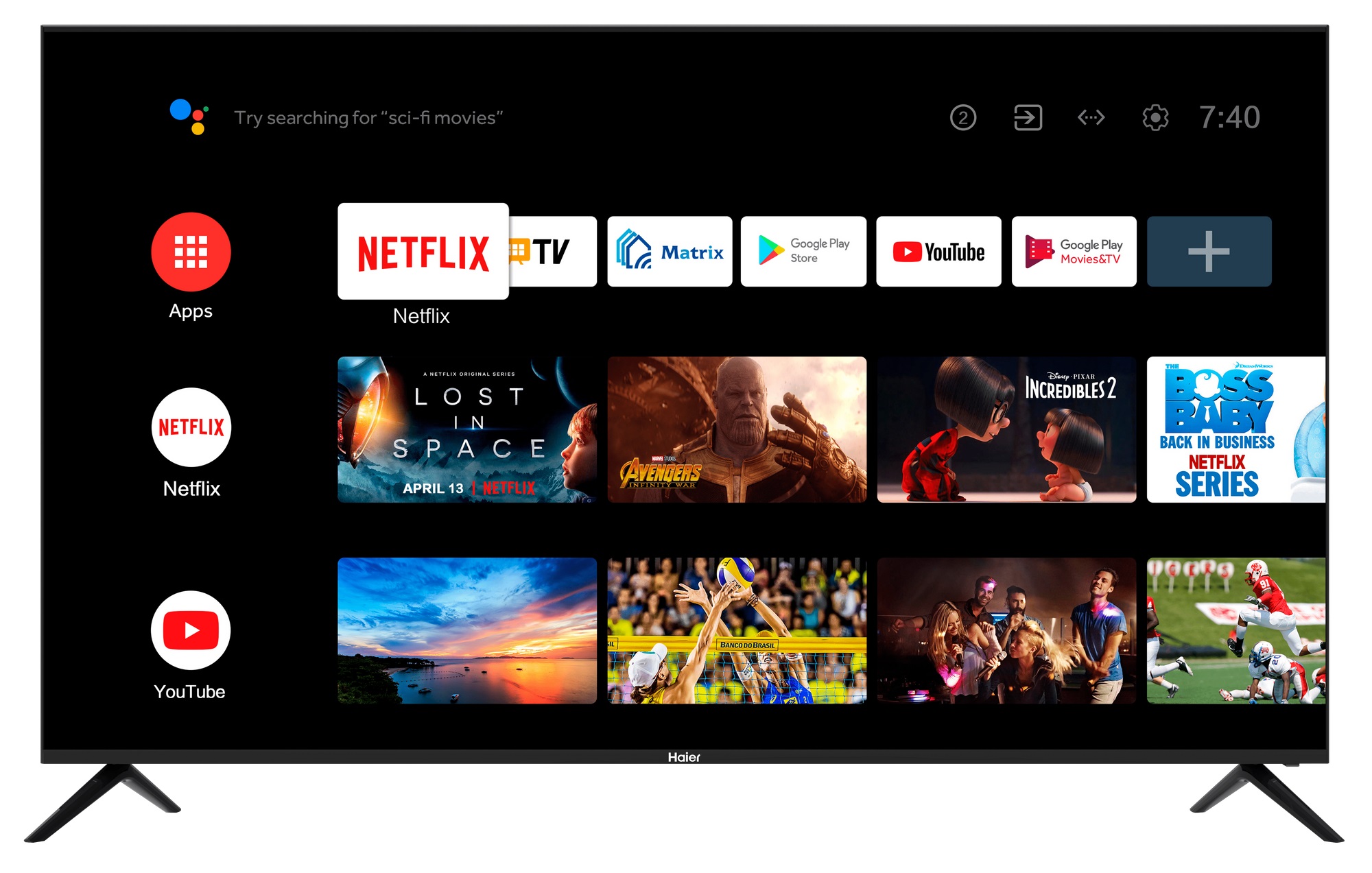 Купить Телевизор Haier 55 Smart TV S1 — Фото 8