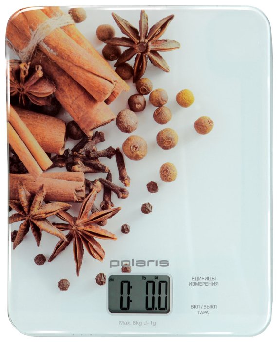 Кухонные весы POLARIS PKS 0832DG специи																		 — описание, фото, цены в интернет-магазине PT Stores