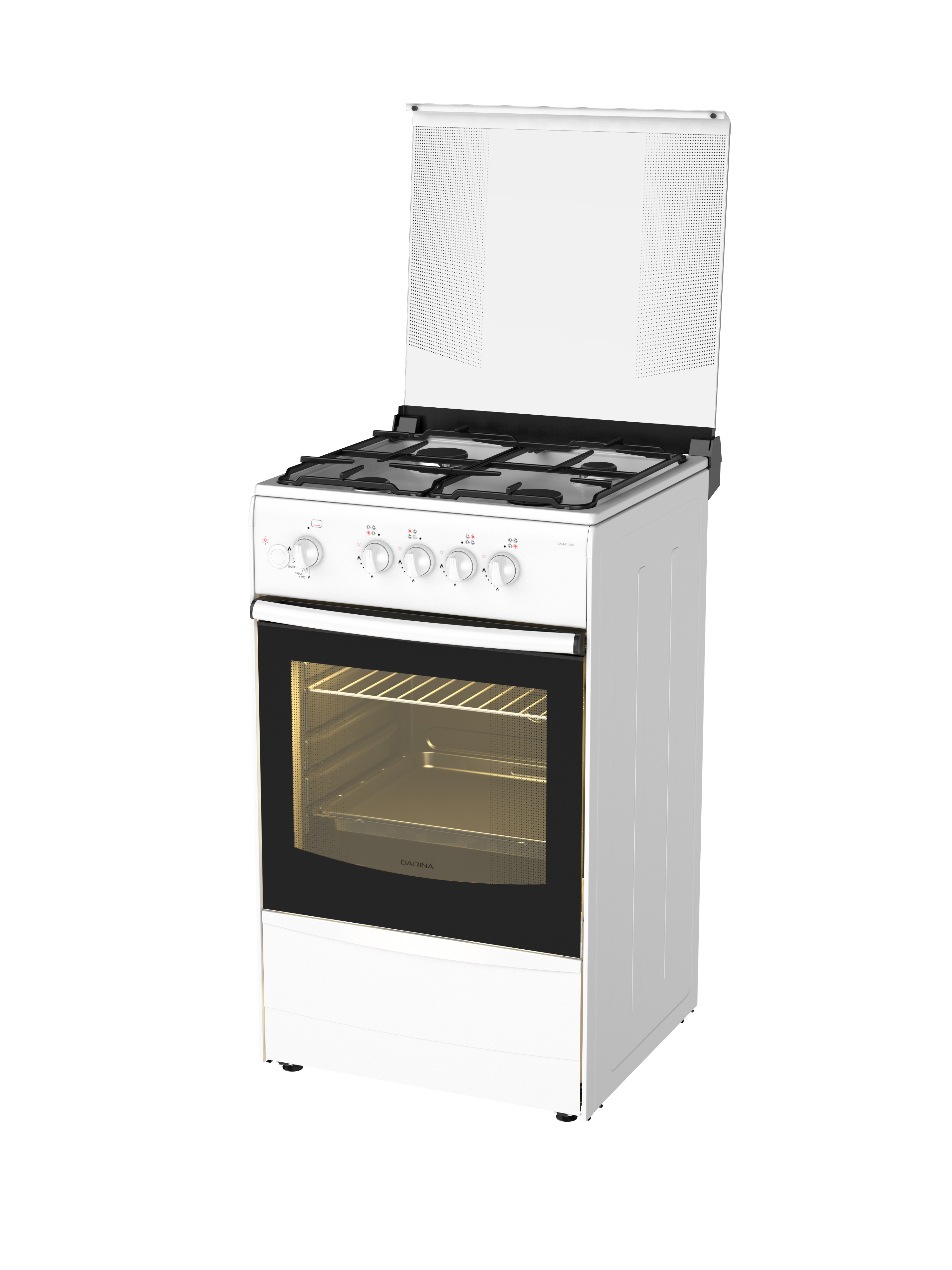 Газовая плита ДАРИНА 1B GM 441 008 W																		 — описание, фото, цены в интернет-магазине PT Stores