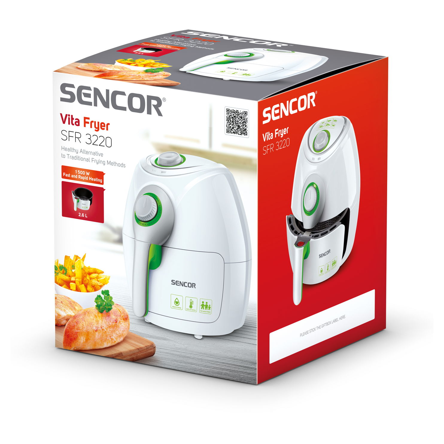 Купить Фритюрница Sencor SFR 3220WH — Фото 10