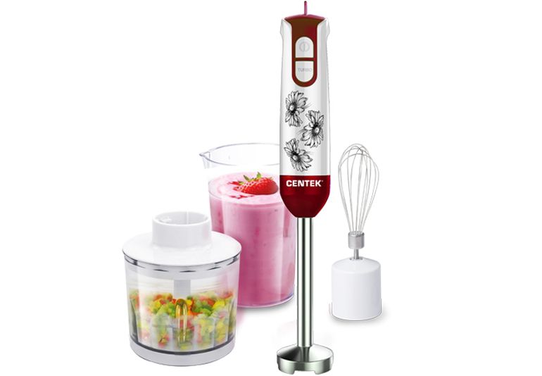 Миксер CENTEK CT-1336 бел/кр																		 — описание, фото, цены в интернет-магазине PT Stores