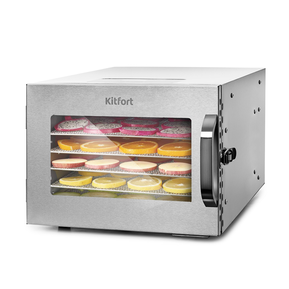 Сушилка для овощей и фруктов Kitfort KT-1917																		 — описание, фото, цены в интернет-магазине PT Stores