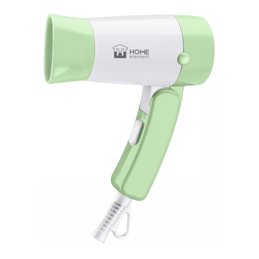 Прибор для укладки волос HOME-ELEMENT HE-HD317 зеленый нефрит																		 — описание, фото, цены в интернет-магазине PT Stores