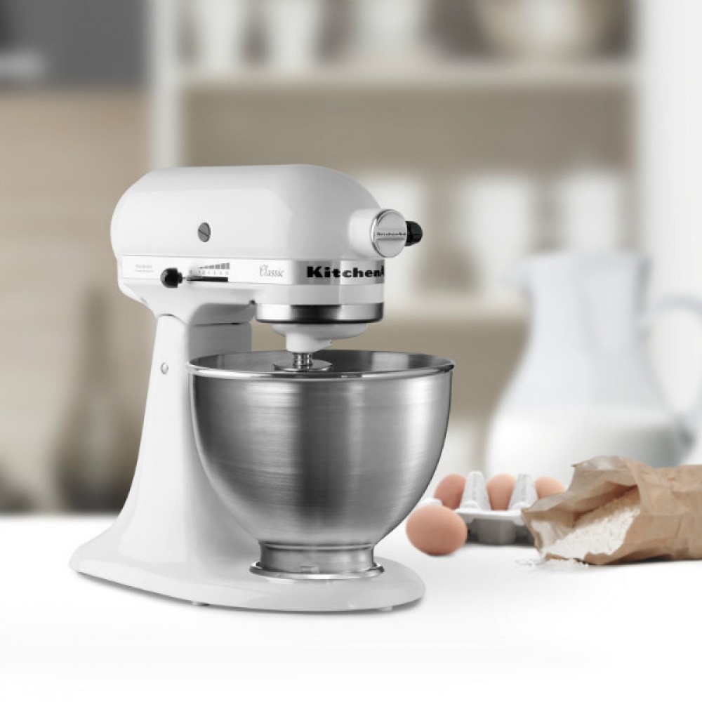 Купить Миксер KitchenAid 5K45SSEWH — Фото 2