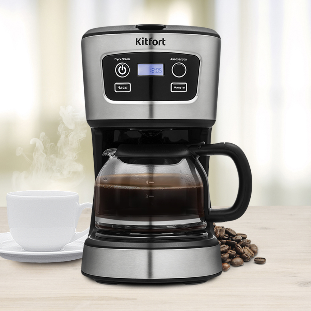 Купить Кофеварка Kitfort КТ-738 — Фото 6