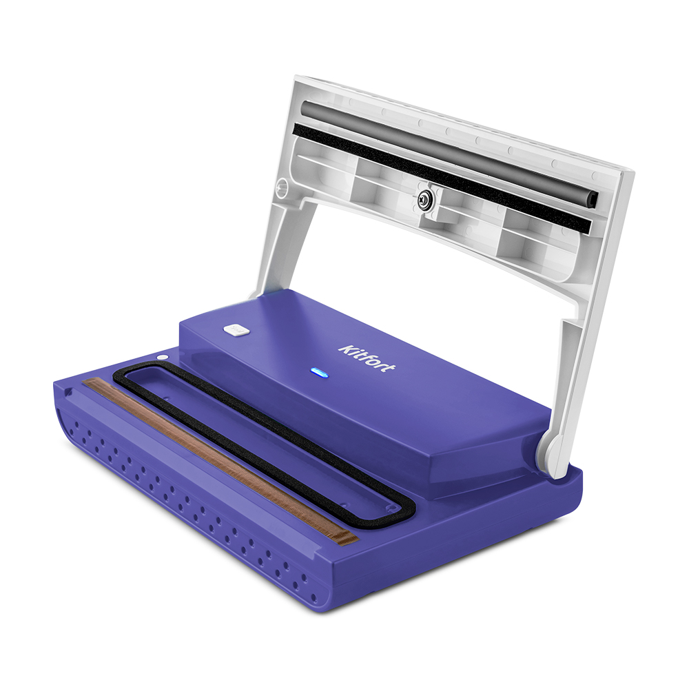 Купить Вакууматор Kitfort КТ-1512-1 бело-фиолетовый — Фото 2